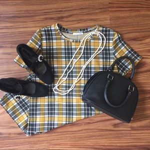 Zara Plaid Dress
